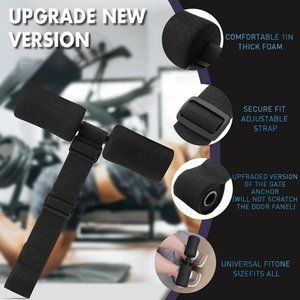 High Quality Adjustable Hamstring Curl Strap Holds 220lbs Pounds Hamstring Curls